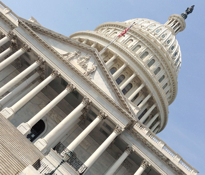 A picture of the Capitol Building