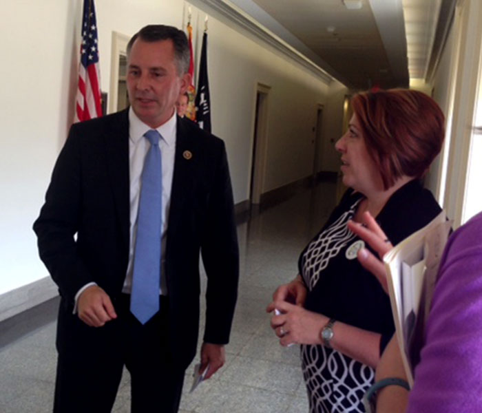 Congressman discussing Palliative Care Legislation